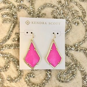 Kendra Scott Hot Pink Alex Earrings